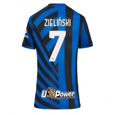 Inter Milan Piotr Zielinski #7 Hemmatröja Dam 2024-25 Korta ärmar